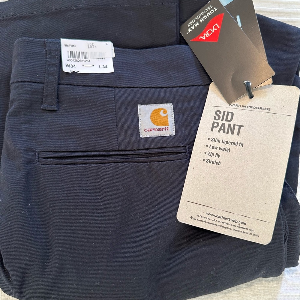 Carhartt WIP Sid Pants (Navy)